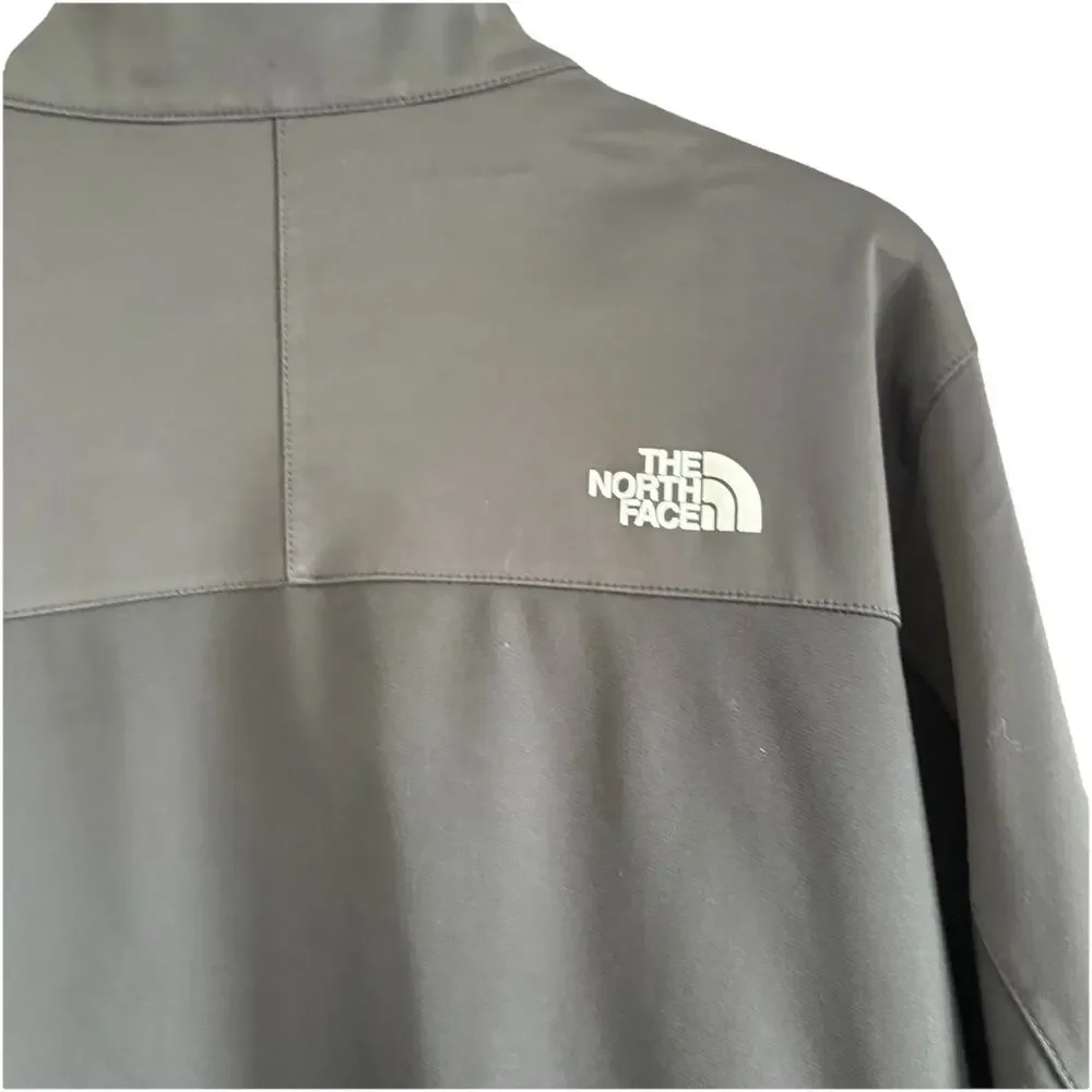 North Face Windstopper Jacket Men's XL Black Softshell Full Zip Outdoor NF00CVA5